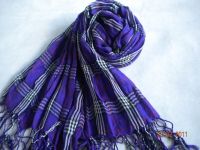 Sell New fashion pleating scarf --- ZJ02