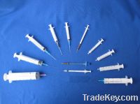 Sell three part disposable syringes with needle