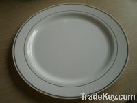 disposable plastic round plates