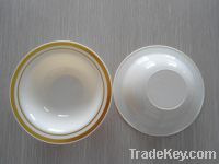 disposable plastic round bowl