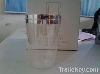 10oz Plastic Cup with Silver Rim