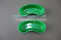 Kidney shaped vomit basin, disposable plastic vomit basin
