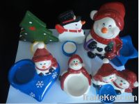 Sell porcelain christmas candle holder