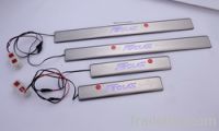 Sell luminancent door sill plate led door scuff cover