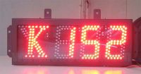 Sell Semi-outdoor Three Digit LED Sign