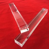 Rectangle clear silica quartz rod for semiconductor