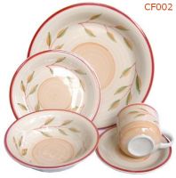 Sell CERAMIC DINNERWARE SET WITH DECAL