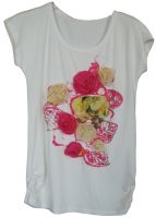 Sell Beauty Roses floral  lady t shirt