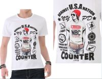 Sell Mens printed summer wholesale t shirt