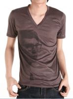 Sell Nice printed V neck T shirt