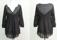 Sell Womens Black lace dress shirt