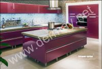 Sell lacquer kitchen cabinet BV-007
