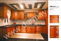 Sell solid wood kitchen cabinet DM-S002