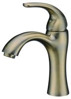 Single lever washbasin bronze tap/faucet/mixer