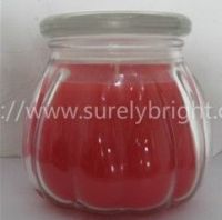 multi-use outdoor glass jar candle set
