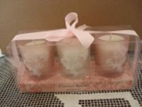 gift pillar glass soy candles