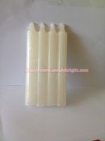 paraffin wax white taper candles