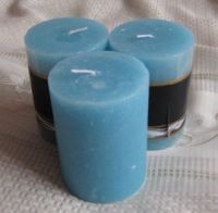 snowflake candle with one color