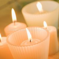 tealight candles in special candle holders