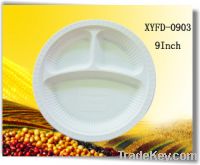 Sell disposable plate 3 compartment