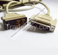 For DTE cable  router DB25 Male to V.35 Female, D-Sub 25pin to v35 convertor cable DCE adapter