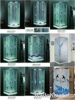 Sell-glass shower room