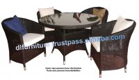 Sell poly rattan dining set