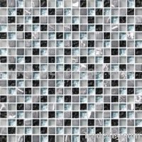 Glass marble mosaic tiles