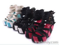 Sell Kvoll Lady's Sexy Buckle High Heels Platform Shoes Peep Toe Shoes