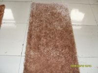 shaggy carpet with long silk