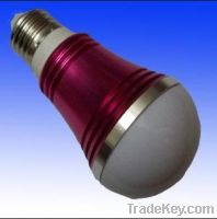 Sell 5W E27 Red color High power LED bulb lamp