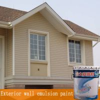 Exterior wall emulsion paint