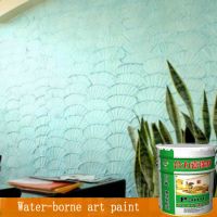 Water-borne art paint