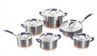 Sell stainless steel cooper impact bonding cookware set