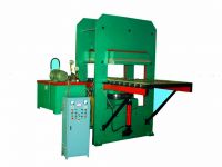 Auto mould ejecting vulcanizing press