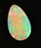 Loose solid Mulit-color pear shape opal for sale