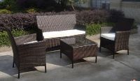 Sell rattan sofa set, ESR-7193flat rattan