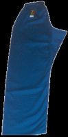 KARATE TROUSER IN BLUE POLY+COTTON.