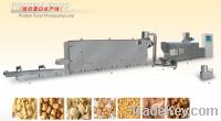 Texture soya protein nuggets machine