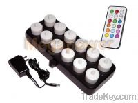 Sell Remote Control Rechargeable Tealights, Led Tealights