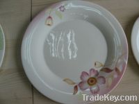 Sell  opal glass dinner plate large size