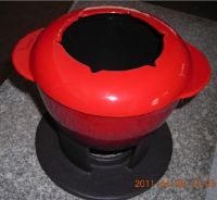 Sell Cast Iron Enamel Fondue Pot