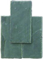 Natural stone green slate roofing