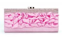 Sell  new fashion pink purse wallet hand bag