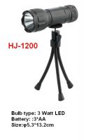 3W LED aluminium camping flashlight torch HJ1200
