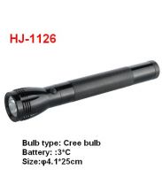 CREE LED aluminium camping flashlight torch HJ1126