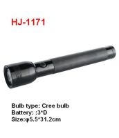 CREE LED aluminium camping flashlight torch HJ1171