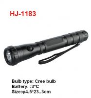 CREE LED aluminium camping flashlight torch HJ1183