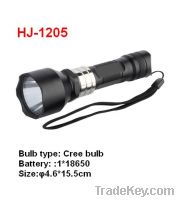 CREE LED aluminium camping flashlight torch HJ1205