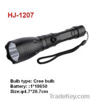 CREE LED aluminium camping flashlight torch HJ1207
